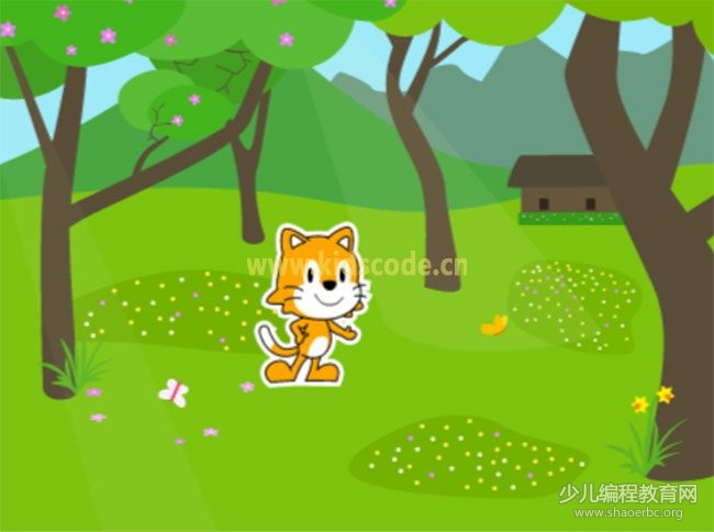 scratchjr圖文教程：第三章我的故事【第一節】
