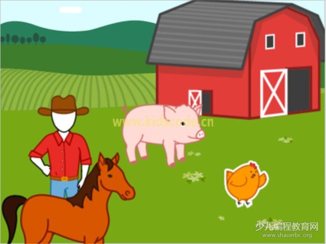 scratchjr圖文教程:第二章我的農場【下】 ScratchJR少兒編程啟蒙教程:第二章:我的農場(下)-少兒編程教育網